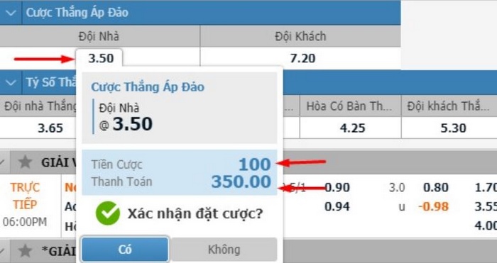 Cách để phân biệt cược xiên và cược thắng áp đảo ra sao?