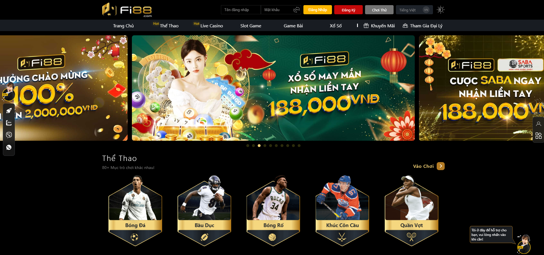 Trang Cá Cược Thể Thao Online