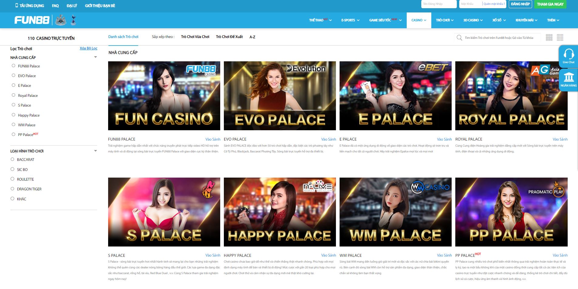Live Casino