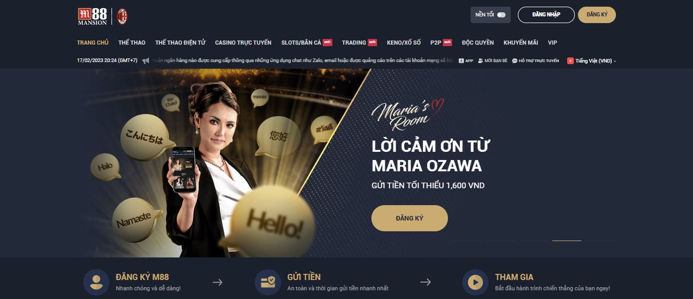 FAQ về M88 nhà cái cá cược uy tín