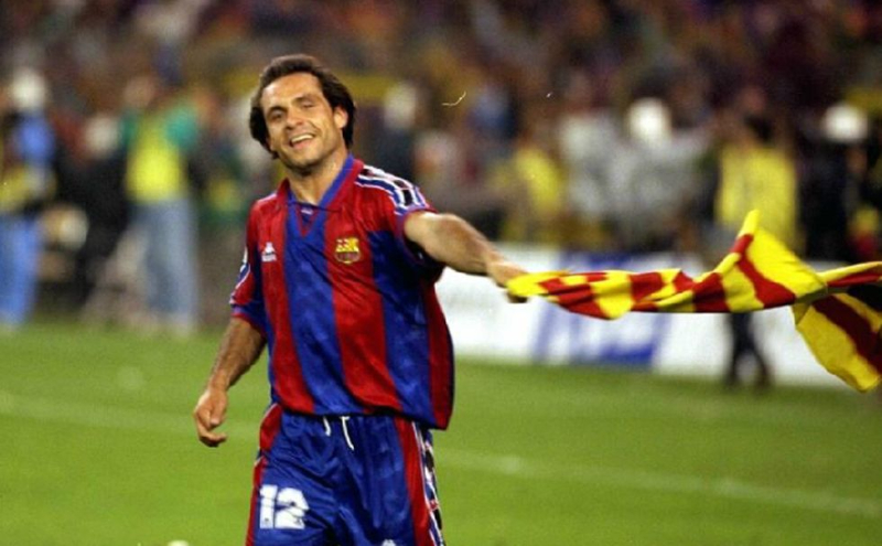 Hậu vệ cánh phải của Barca - Sergi Barjuan