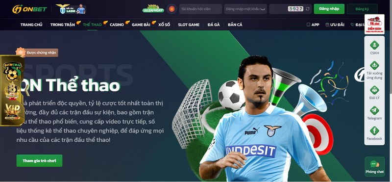 Nhà cái ONBET có hợp tác đại lý và có tỷ lệ hoa hồng hấp dẫn