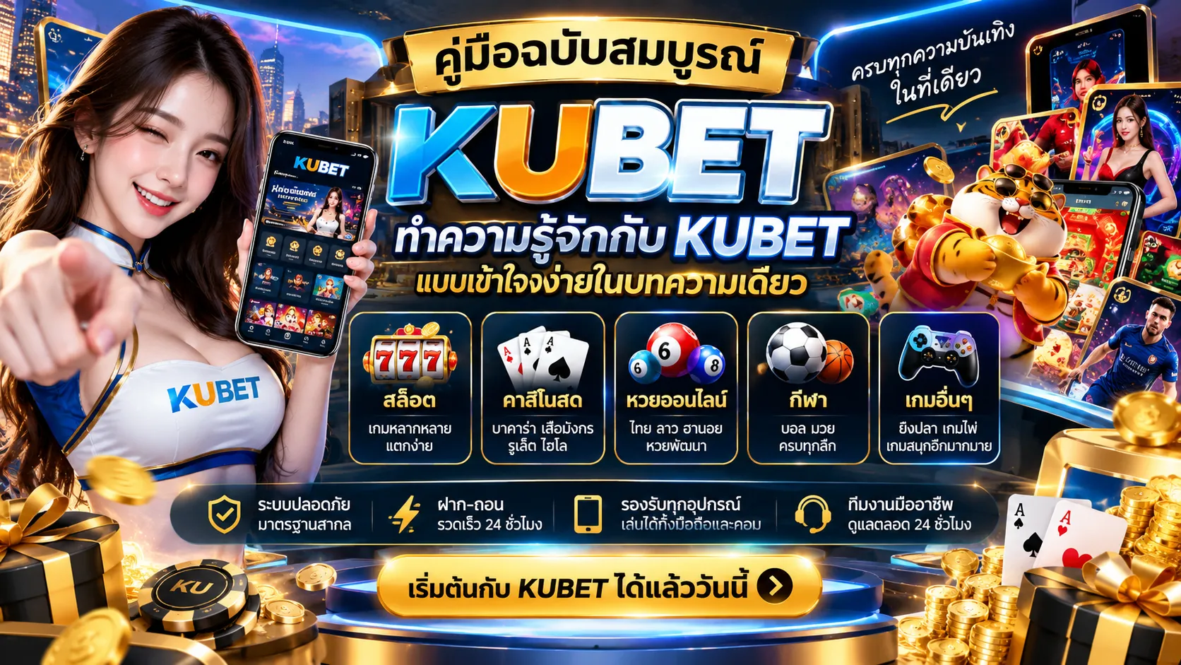 คู่มือฉบับสมบูรณ์: ทำความรู้จักกับ KUBET แบบเข้าใจง่ายในบทความเดียว